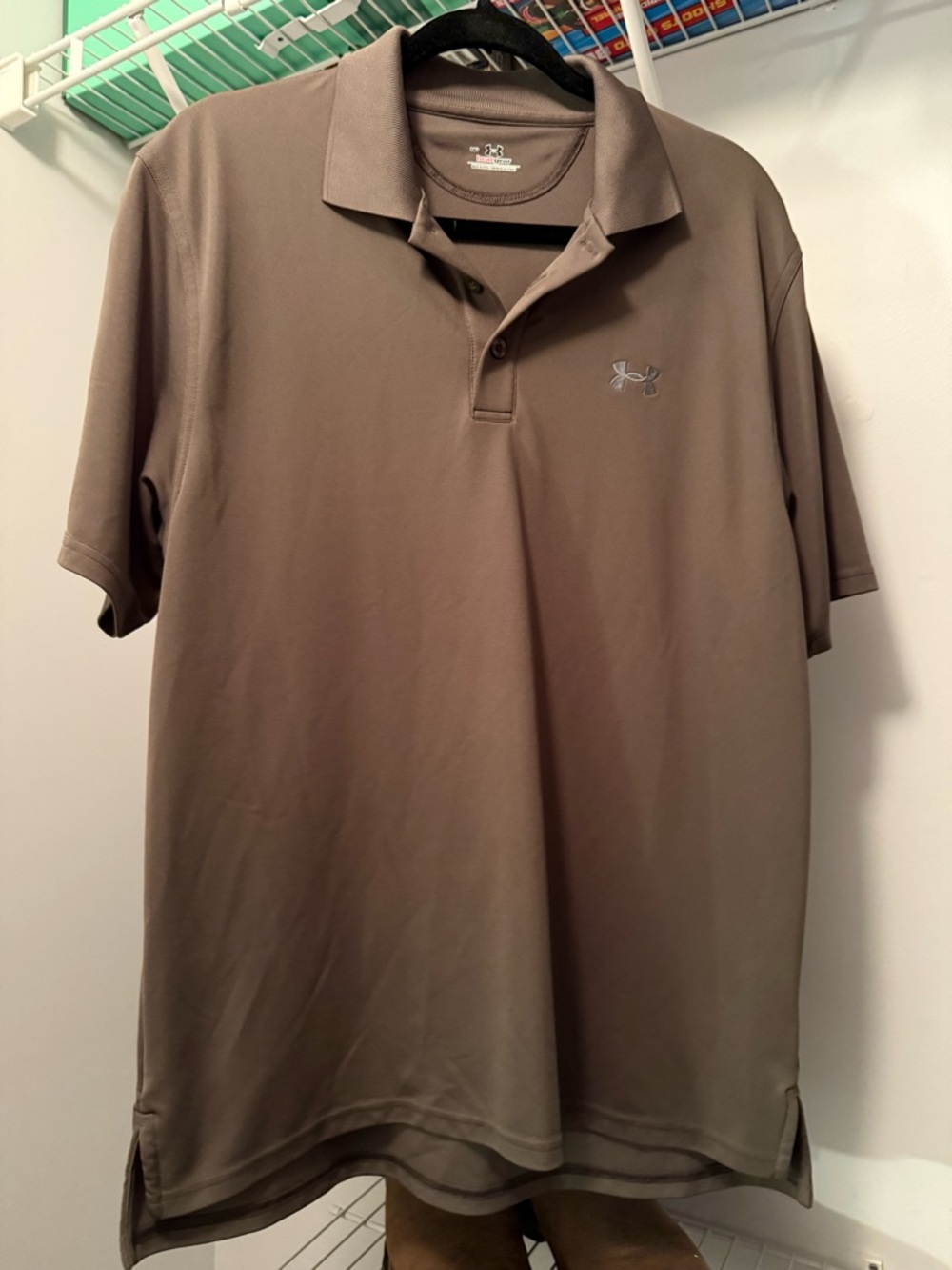 Under Armour Men's Polo in Olive/Khaki